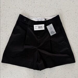 Proenza Schouler Elegant Black High Waist Shorts